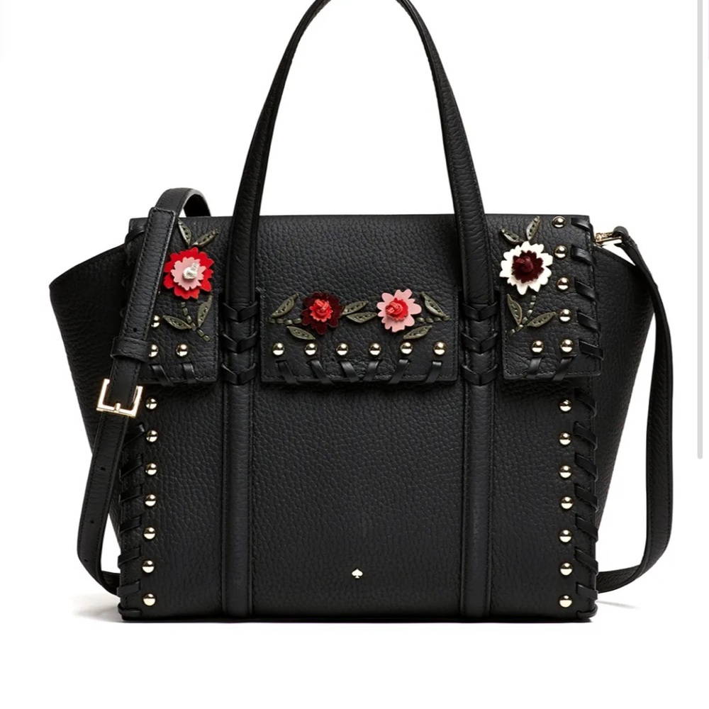 NWOT Kate Spade Madison Daniels Drive Embellished Small Abigail Satchel bag